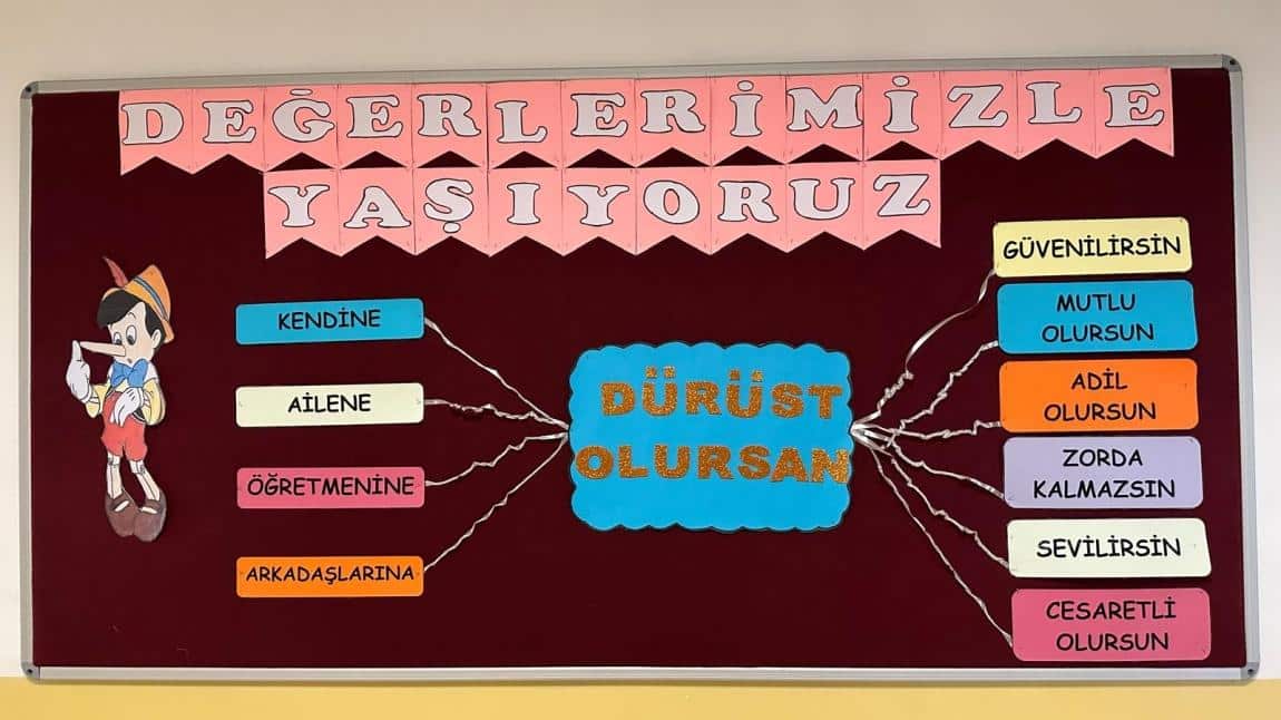 DEĞERLERİMLE YAŞIYORUM PROJESİ KAPSAMINDA EKİM AYI ETKİNLİKLERİ 